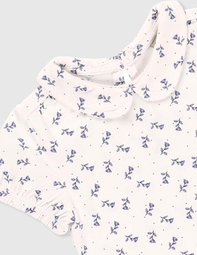 Playera Weekend Baby manga corta para niña