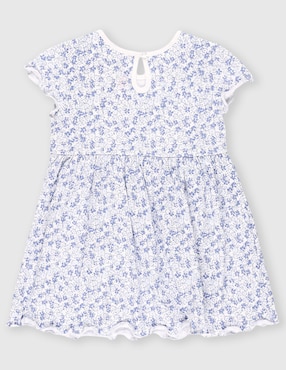 Vestido casual Weekend Baby manga mariposa para niña