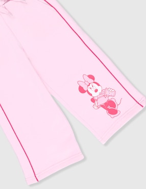 Conjunto casual Disney Dtr de algodón para niña
