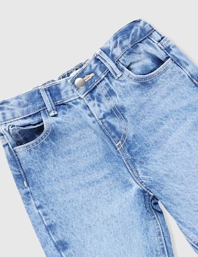 Jeans baggy Weekend Baby lavado claro para niña