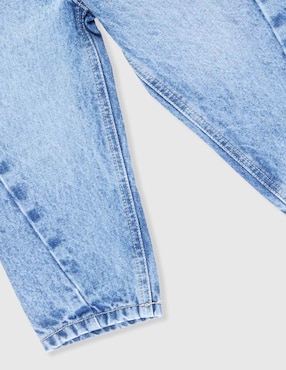 Jeans baggy Weekend Baby lavado claro para niña