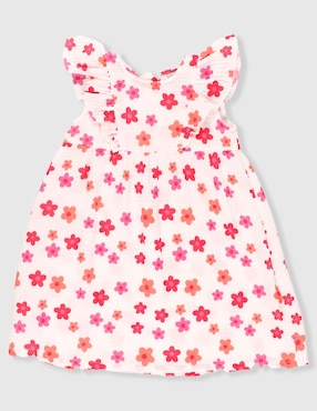 Vestido Weekend Baby manga cap para niña