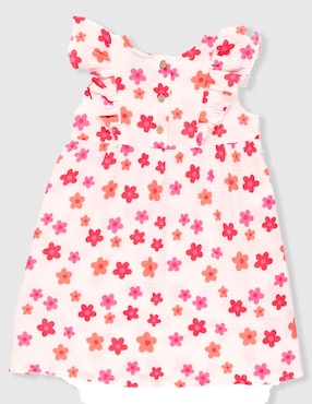 Vestido Weekend Baby manga cap para niña