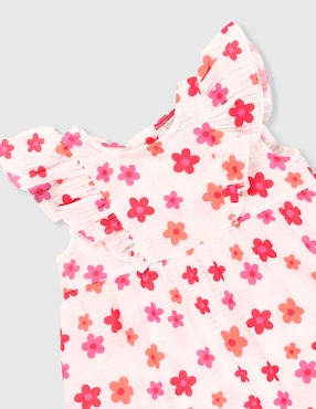 Vestido Weekend Baby manga cap para niña