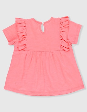 Playera Weekend Baby manga corta para niña