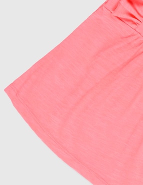 Playera Weekend Baby manga corta para niña