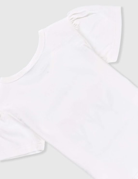 Playera Weekend Baby manga corta para niña