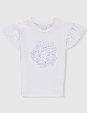 Playera Weekend Baby manga corta para niña