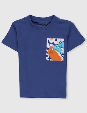 Playera Weekend Baby manga corta para niño