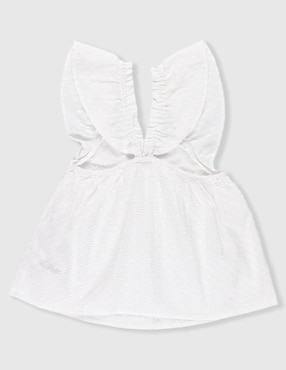 Vestido Weekend Baby manga mariposa para niña