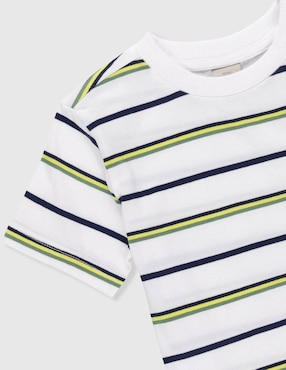 Playera Weekend Baby manga corta para niño