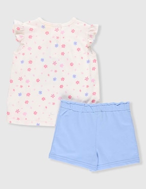 Conjunto Disney DTR Stitch de algodón para niña