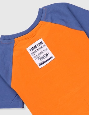 Playera Weekend Baby manga corta para niño