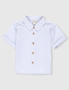 Camisa casual Weekend Baby de algodón manga corta para niño
