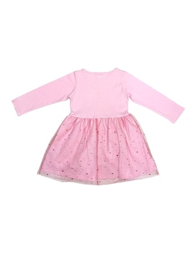 Vestido Panaderia Bluey manga regular para niña