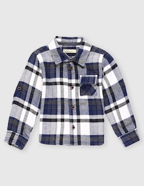 Camisa casual Weekend Baby de algodón manga larga para niño