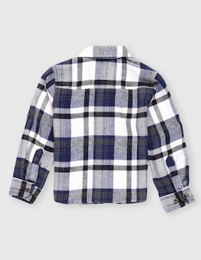 Camisa casual Weekend Baby de algodón manga larga para niño