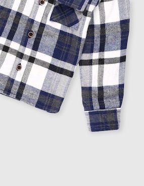 Camisa casual Weekend Baby de algodón manga larga para niño