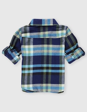 Camisa casual Weekend Baby de algodón manga larga para niño