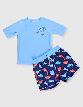 Traje de baño short Weekend Baby Dinosaurios para bebé