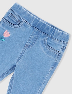 Jegging skinny Weekend Baby lavado claro para bebé niña