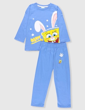 Conjunto pijama Paramount Bob Esponja bebé niño
