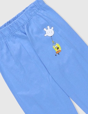 Conjunto pijama Paramount Bob Esponja bebé niño