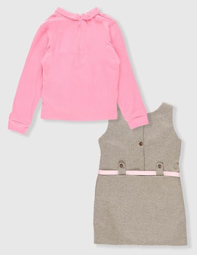 Conjunto vestido Chersi manga regular para niña