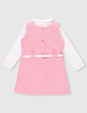 Conjunto vestido Chersi manga regular para niña