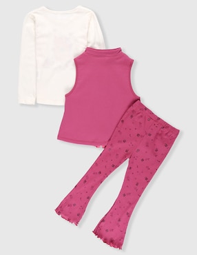 Conjunto Optima de algodón para niña
