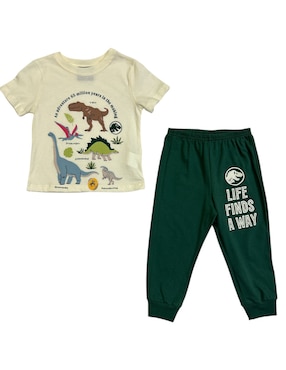 Conjunto pijama Universal Jurassic World para bebé niño