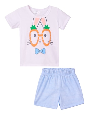 Conjunto Optima de algodón para niño
