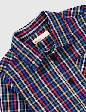 Camisa casual Weekend Baby de algodón manga larga para niño