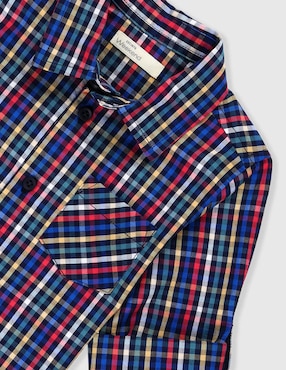 Camisa casual Weekend Baby de algodón manga larga para niño