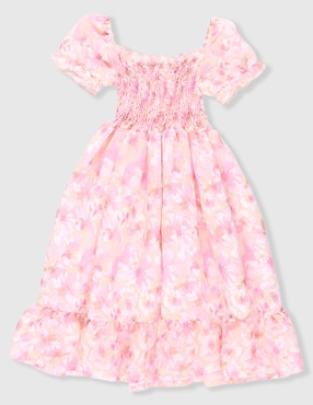 Vestido Chersi manga globo para niña