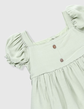 Vestido Chersi manga globo para niña