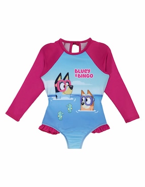 Traje de baño Panaderia Bluey para niña
