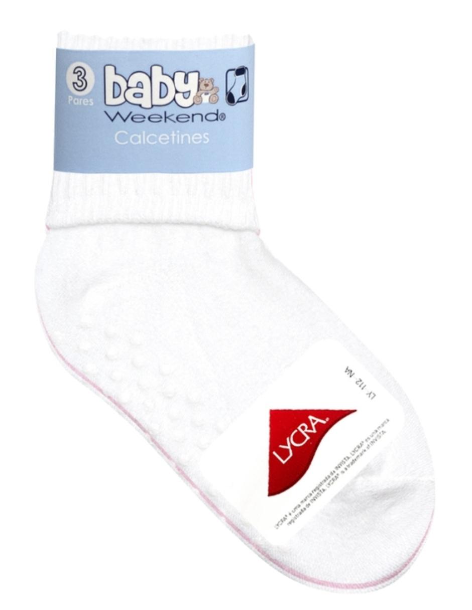Calcetín para niña 3 pares 4