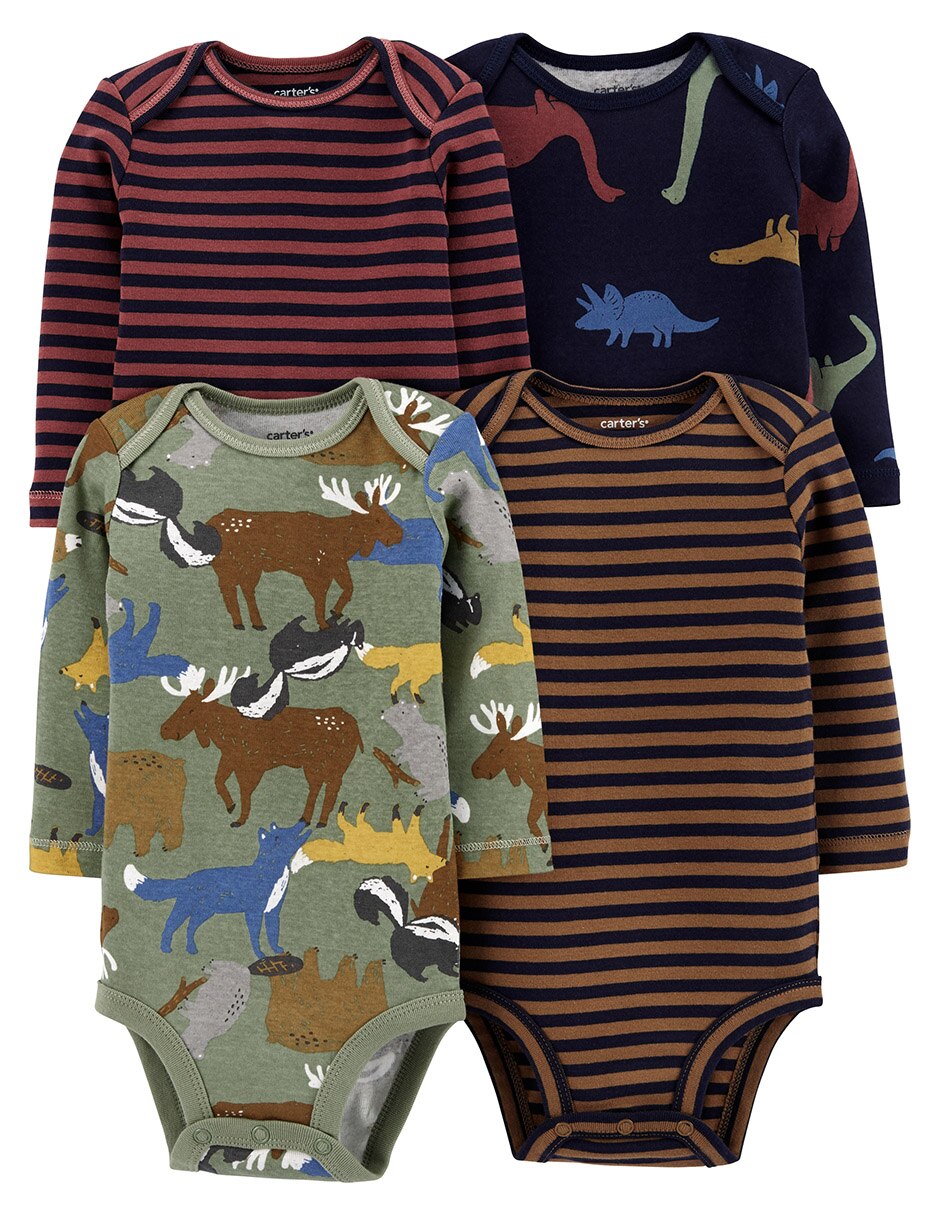 Set de bodies Carter's algodón para niño en SB