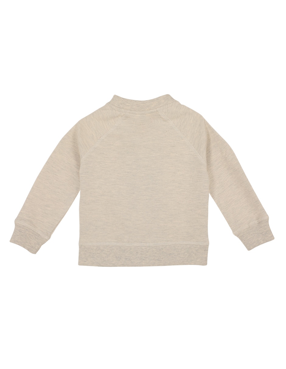SUDADERA WEEKEND BABY, 1, AVENA JASPE L