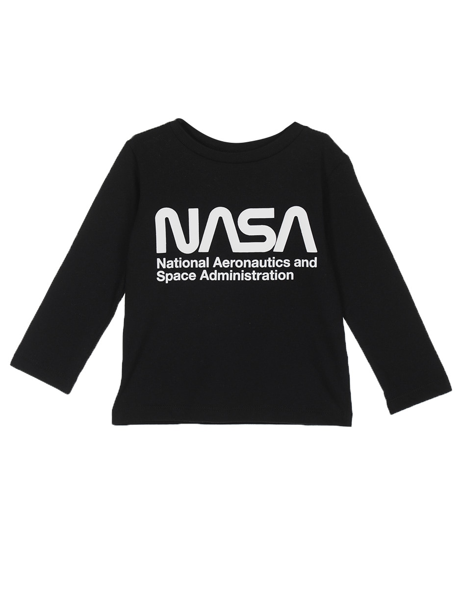Playera NASA manga larga para niño