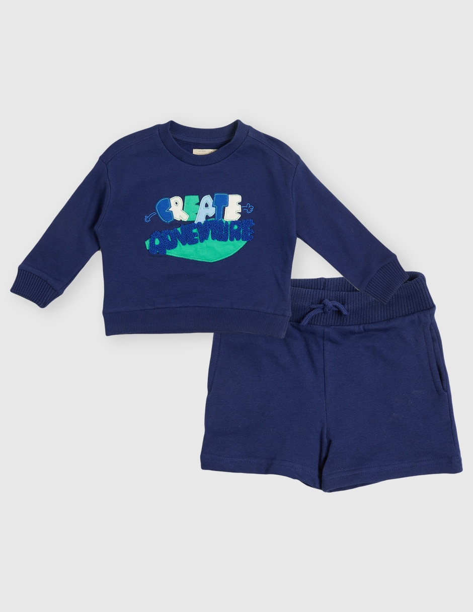 Conjunto de algodón para niño 2 piezas Conjunto de algodón para niño 2 piezas