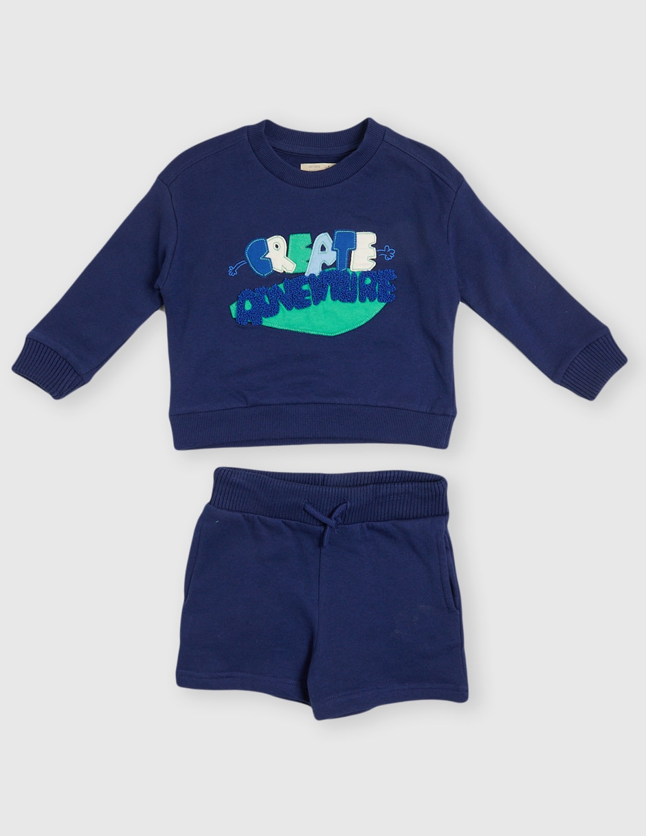 Conjunto de algodón para niño 2 piezas 7