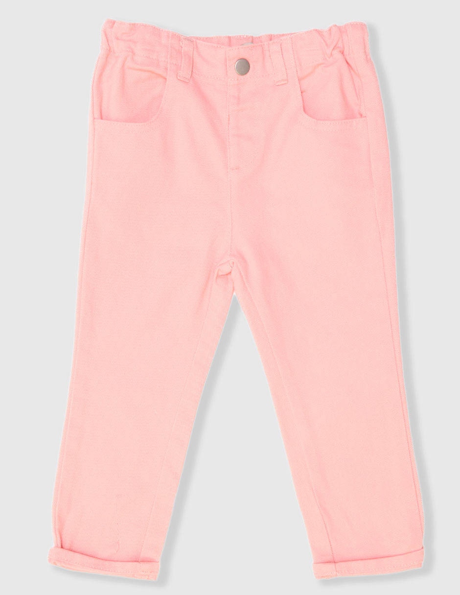 Jeans slim lavado claro para niña Jeans slim lavado claro para niña