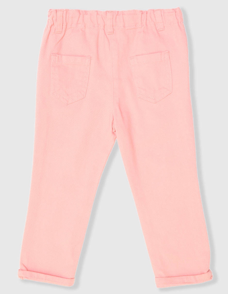 Jeans slim lavado claro para niña 2