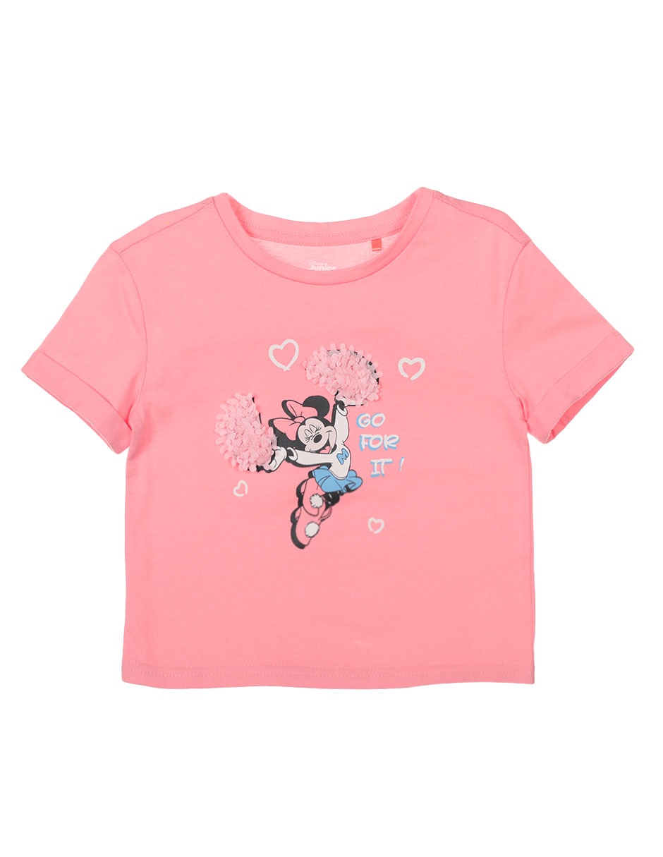 Playera manga corta para niña Playera manga corta para niña