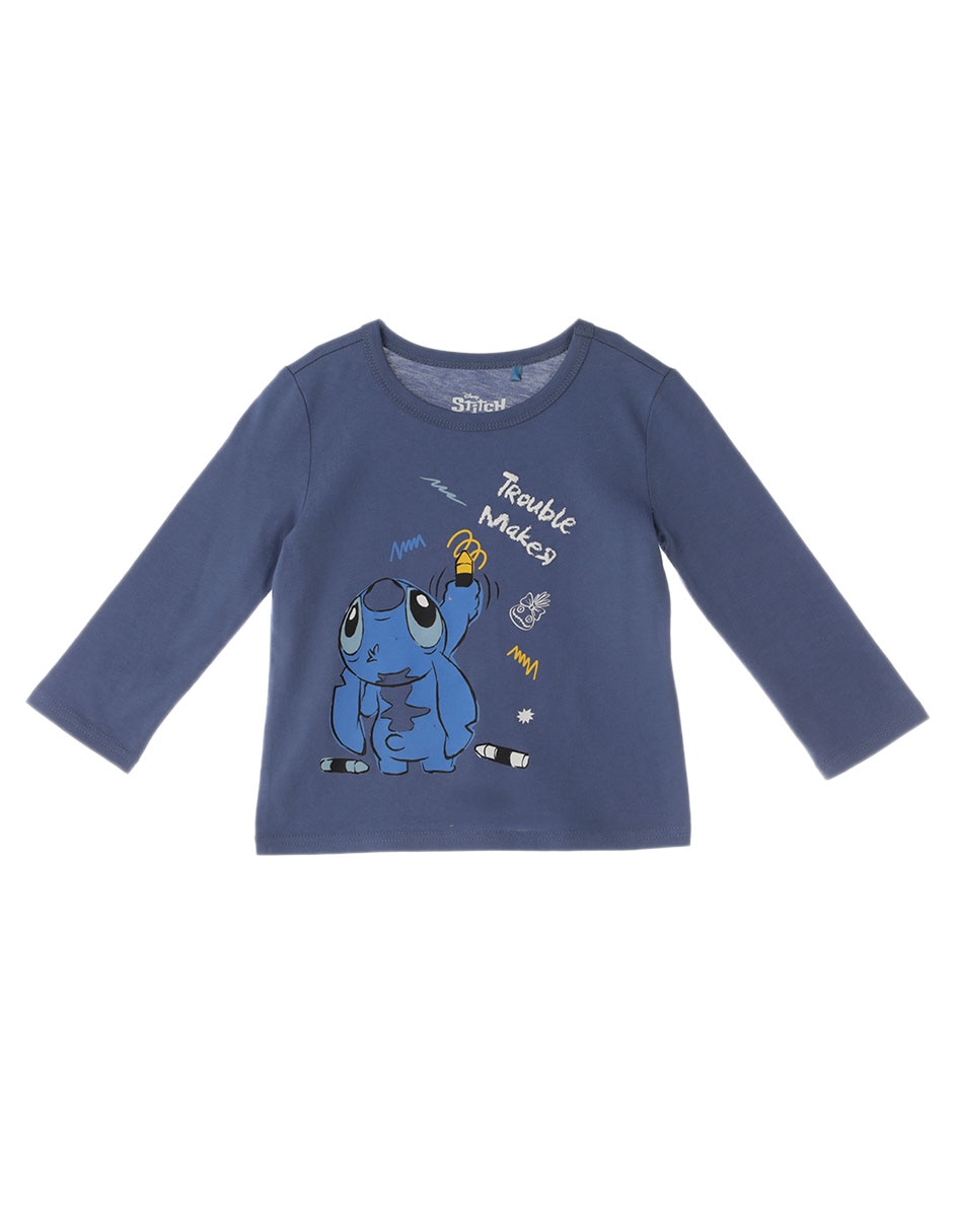 Playera manga larga para niño Playera manga larga para niño