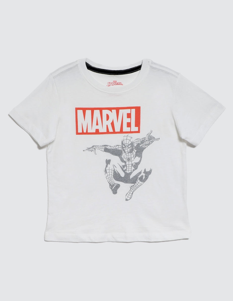 Playera Spider-Man manga corta para niño Playera Spider-Man manga corta para niño