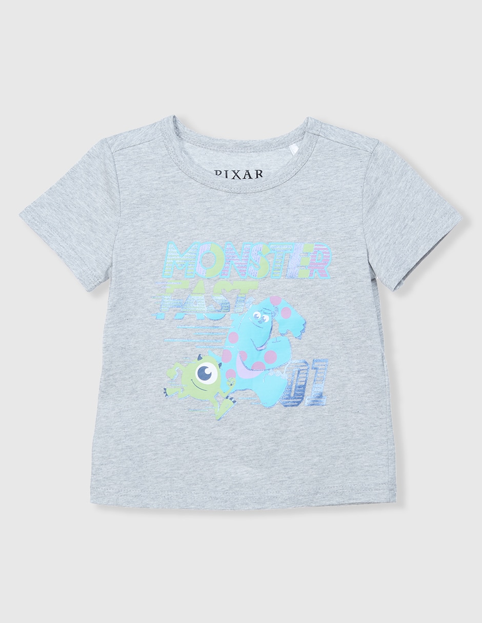 Playera Monster Inc manga corta para niño Playera Monster Inc manga corta para niño