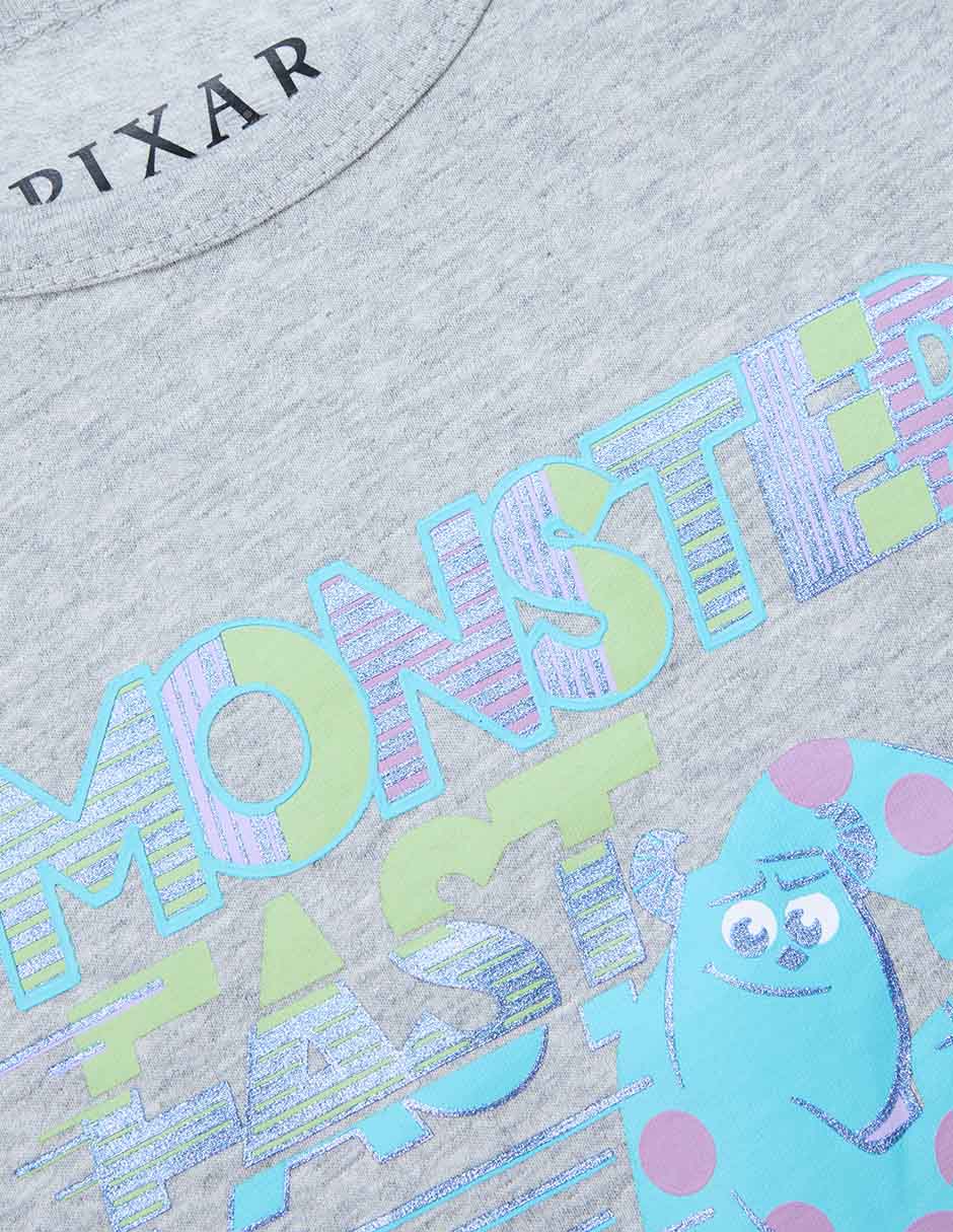Playera Monster Inc manga corta para niño 3